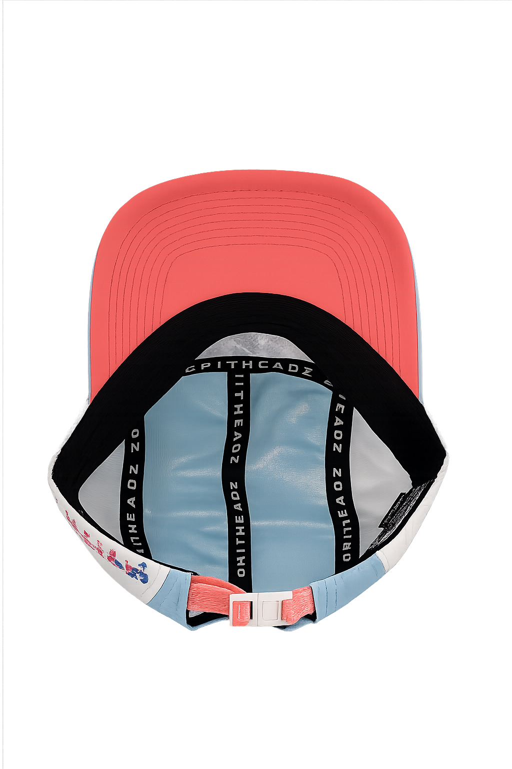 Canopy Performance Hat — Lt Blue/Coral