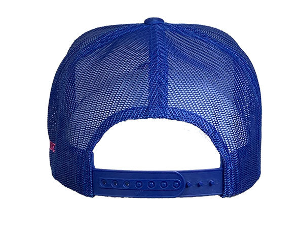 Ed Yeti - Flat Brim - White/Royal