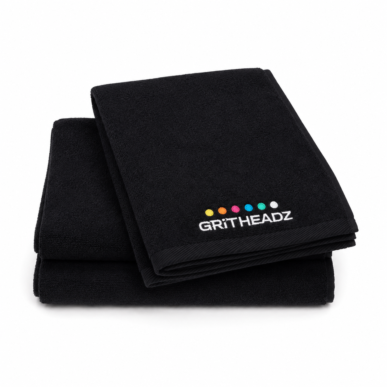 Player Towel — Set of 3 — Black