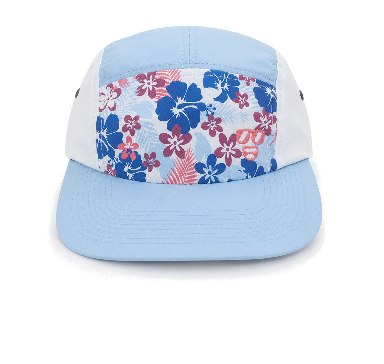Canopy Performance Hat — Lt Blue/Coral