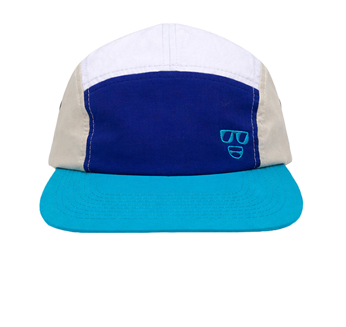 Block Performance Hat — Teal/Navy/Stone