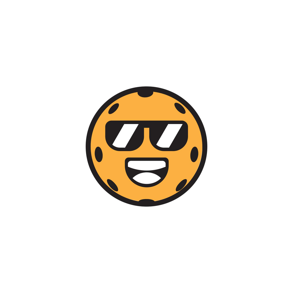 Sticker — Lil' Baller in Yellow